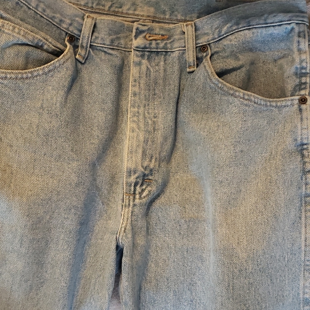 Wrangler Light Blue Relaxed Fit Men's Jeans